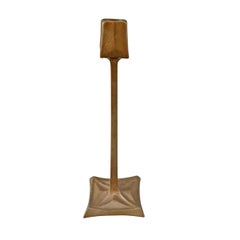 Pair of Viennese Secession Bronze Candlesticks