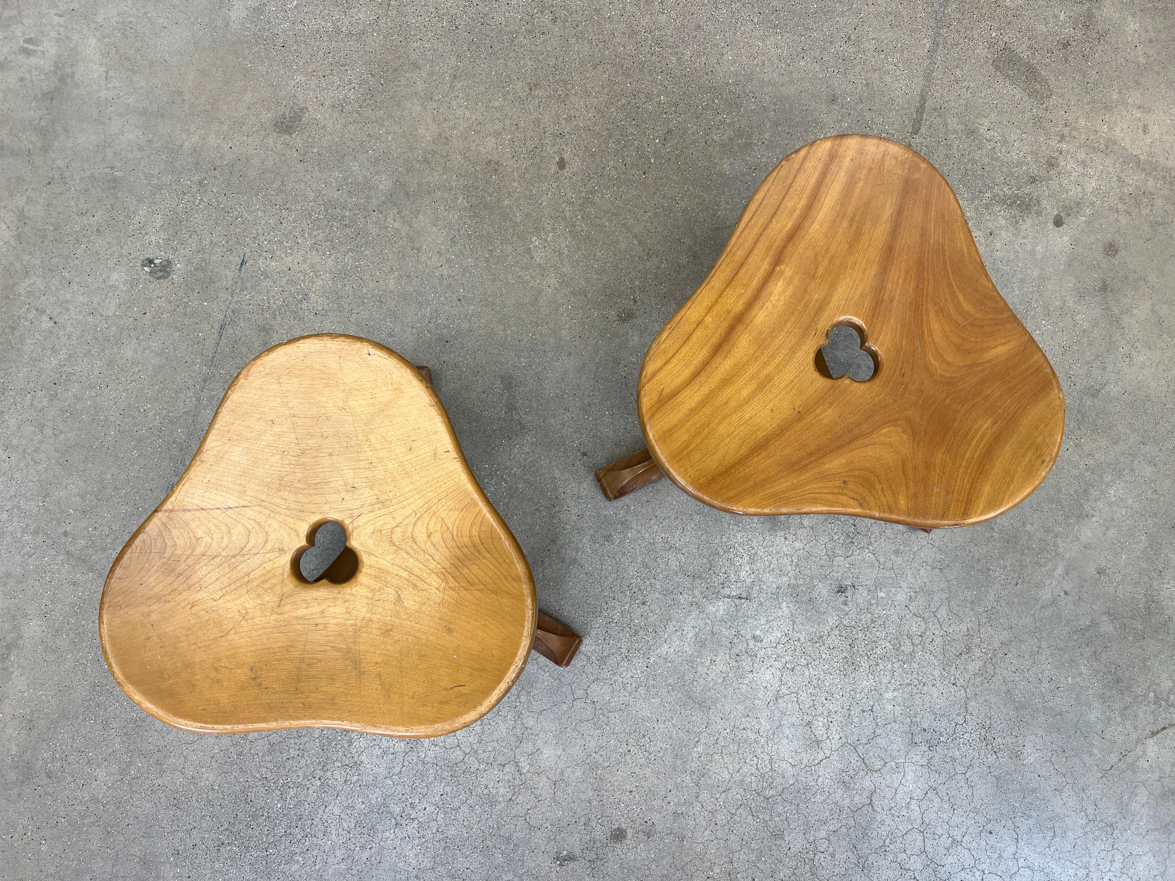 Pair of Viennese Thebes Stools 5