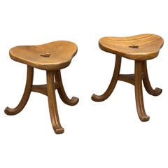Paire de tabourets Thebes viennois