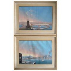 Pair of Views from Naples