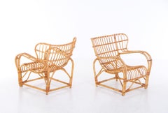 Pair of Viggo Boesen Easy Chairs, 1960s