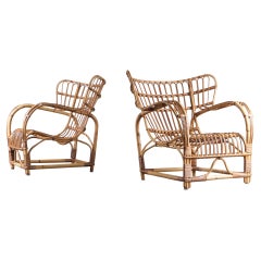 Ein Paar Viggo Boesen Easy Chairs, 1960er Jahre