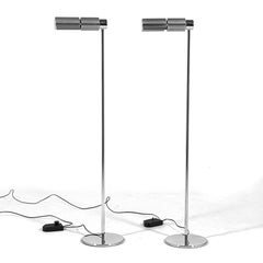 Pair of Viktor Frauenknecht Swisslamos Haloprofil 878Hr Floor Lamps