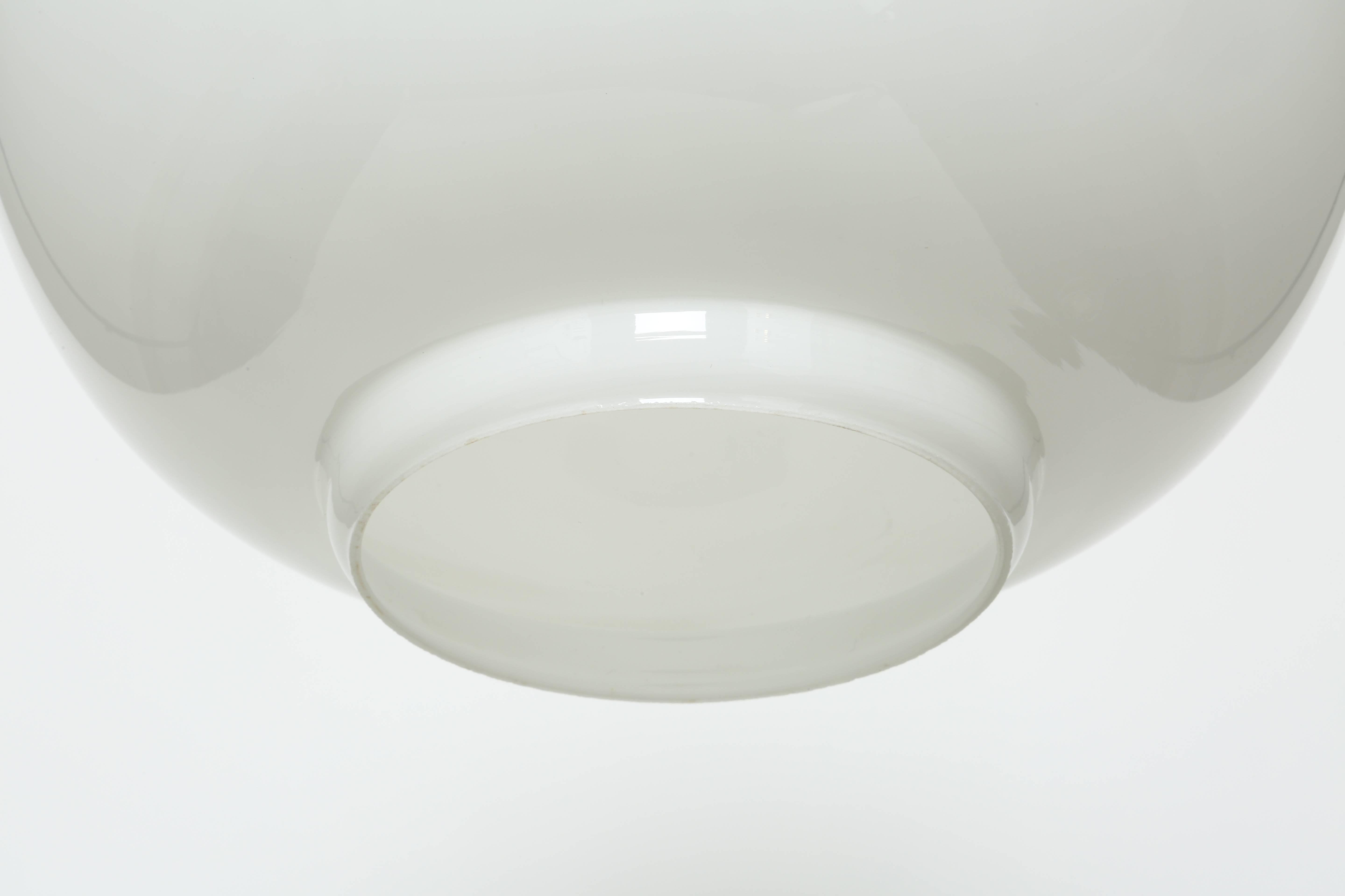 Mid-20th Century Pair of Vilhelm Lauritzen Ceiling Pendants for Louis Poulsen