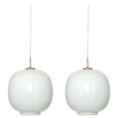 Pair of Vilhelm Lauritzen Ceiling Pendants for Louis Poulsen