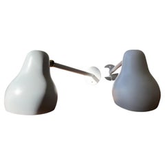 Paire d'appliques Vilhelm Lauritzen 1960's