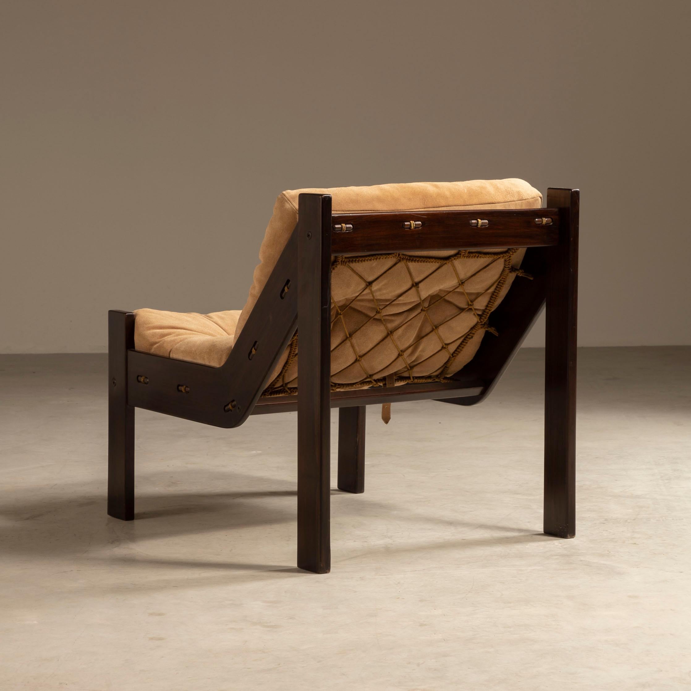 Mid-Century Modern Pair of Village Lounge Chair, by Jean Gillon, Brazilian Mid-Century Design
