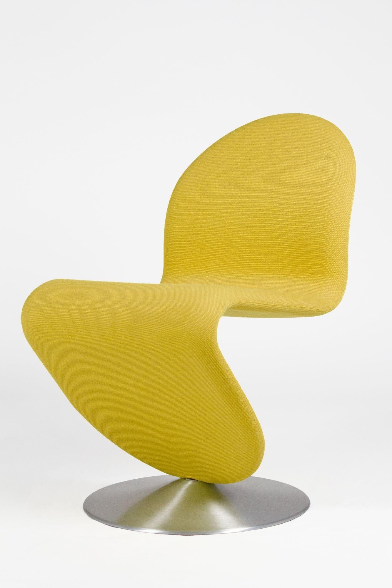 Danish Pair of Vintage 1-2-3 Lounge Chairs by Verner Panton For Sale