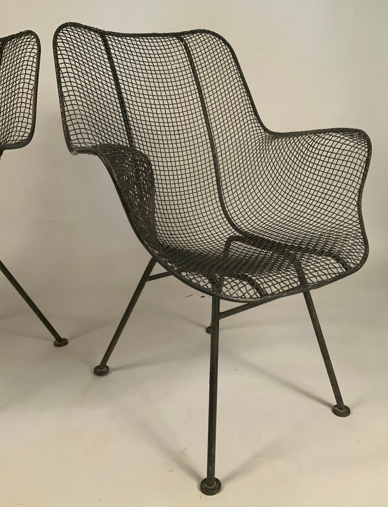 Pair of Vintage 1950's Sculptura Lounge Chairs by Russell Woodard at