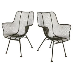Pair of Vintage 1950
s Sculptura Lounge Chairs by Russell Woodard
