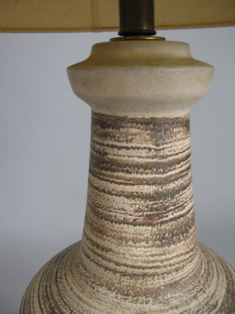 Pair of Vintage 1960s Italian Ceramic Table Lamps at 1stDibs