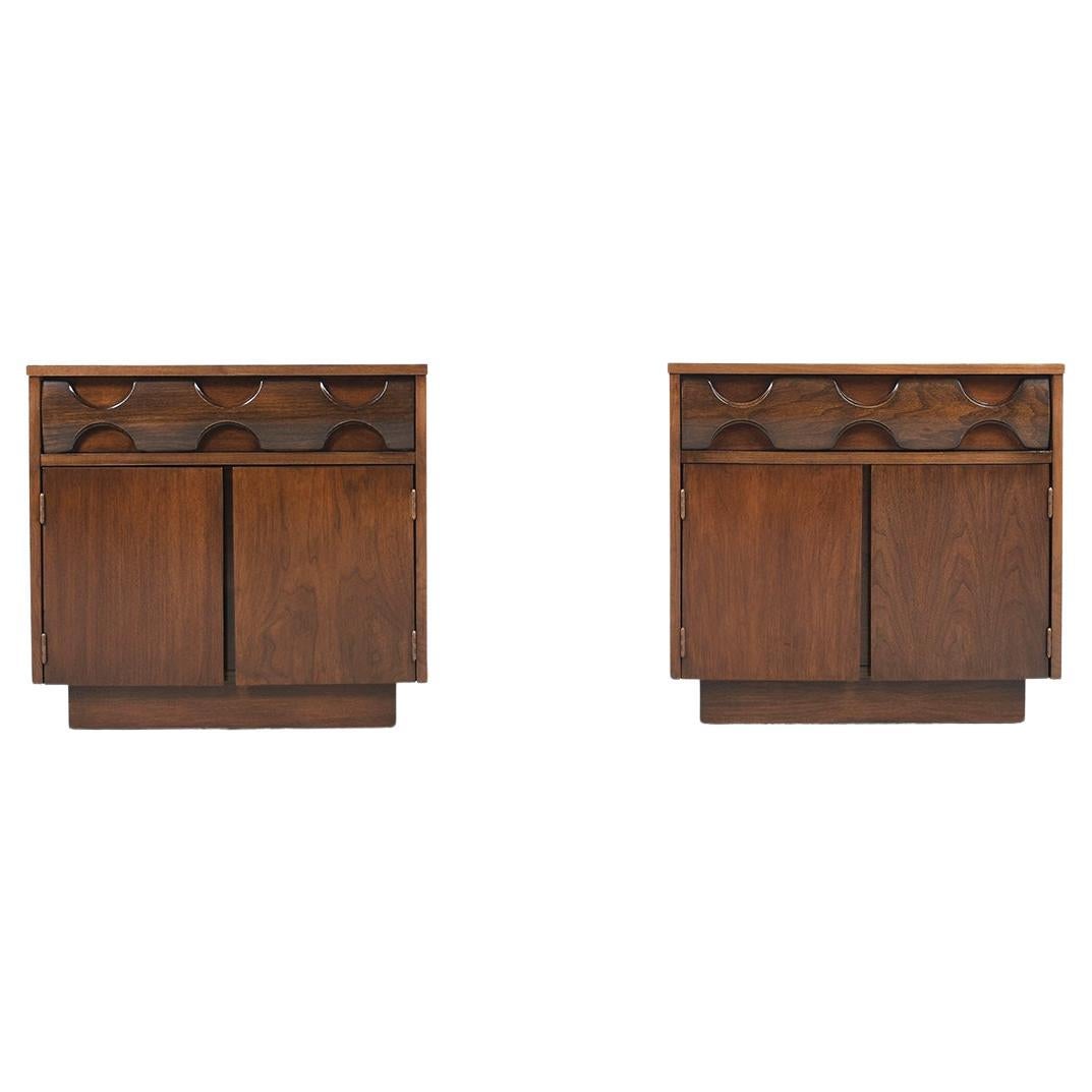 Pair of Vintage 1960s Mid-Century Nightstands