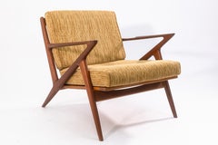 Paire de fauteuils d'appoint en bois de teck danois Poul Jensen for Selig Z Vintage 1960s