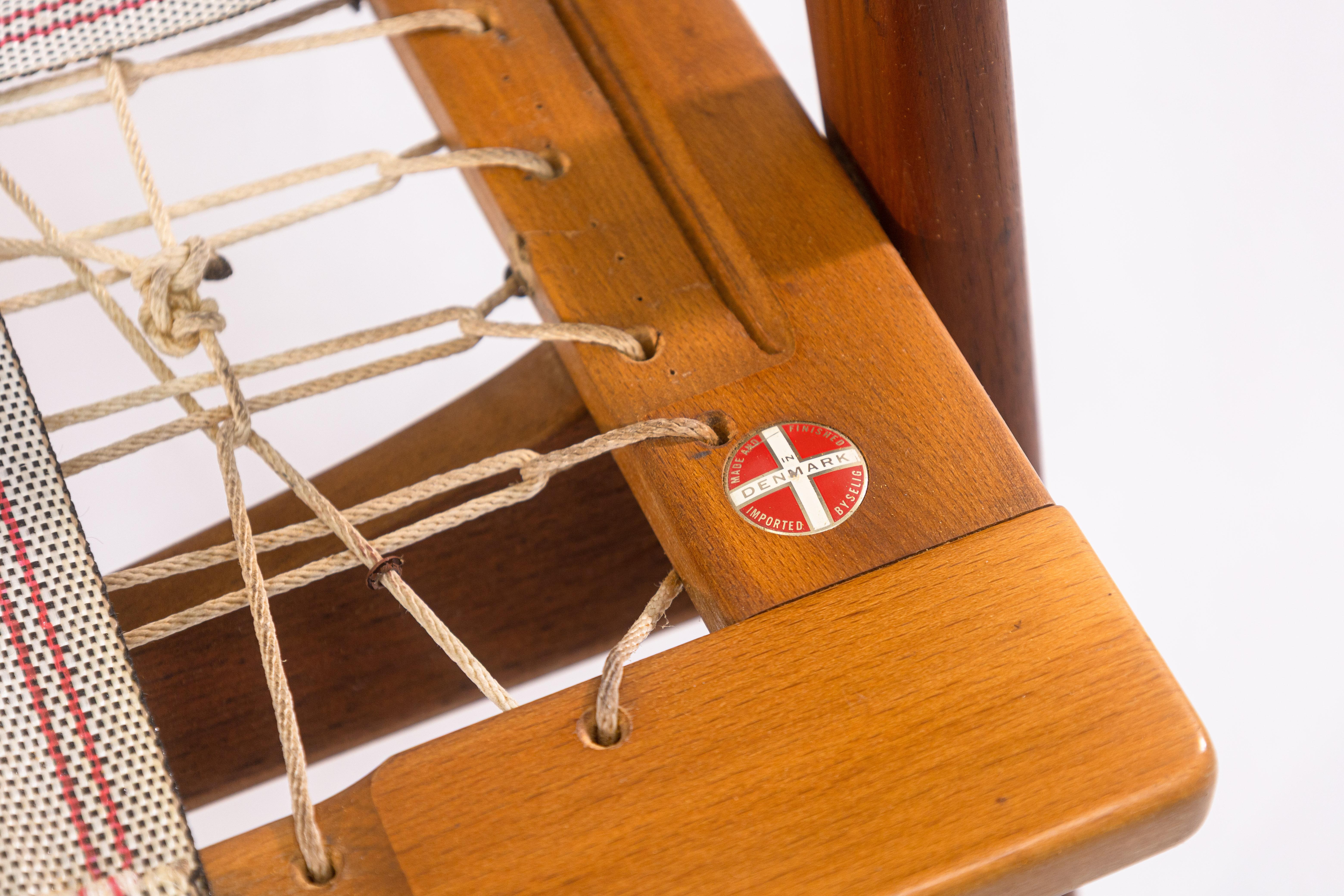 Pair of Vintage 1960s Poul Jensen for Selig Z Danish Teak Wood Accent Armchairs For Sale 15