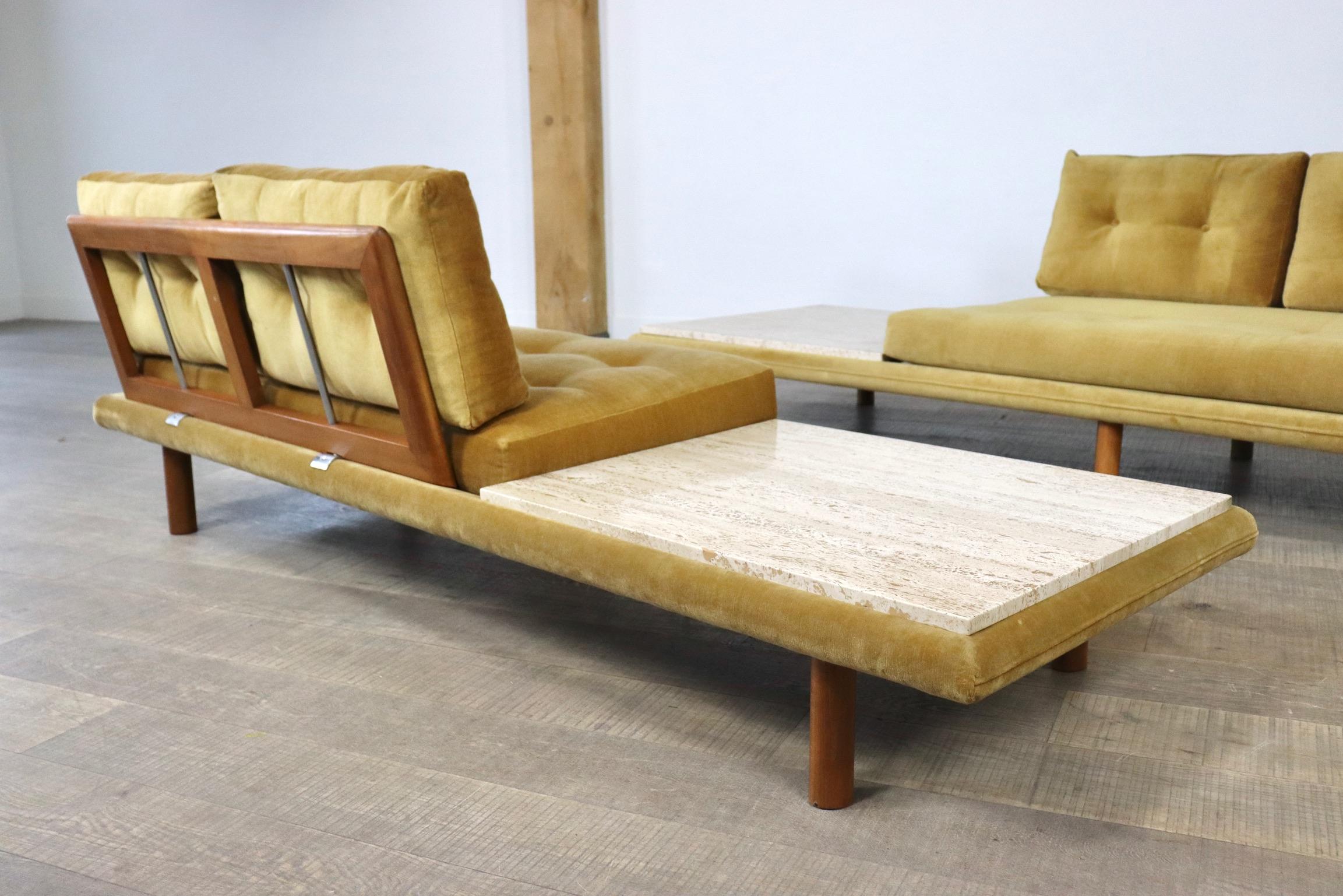 Paire de canapés / lits de jour vintage des années 1960 par Franz Köttgen pour Kill International en vente 3