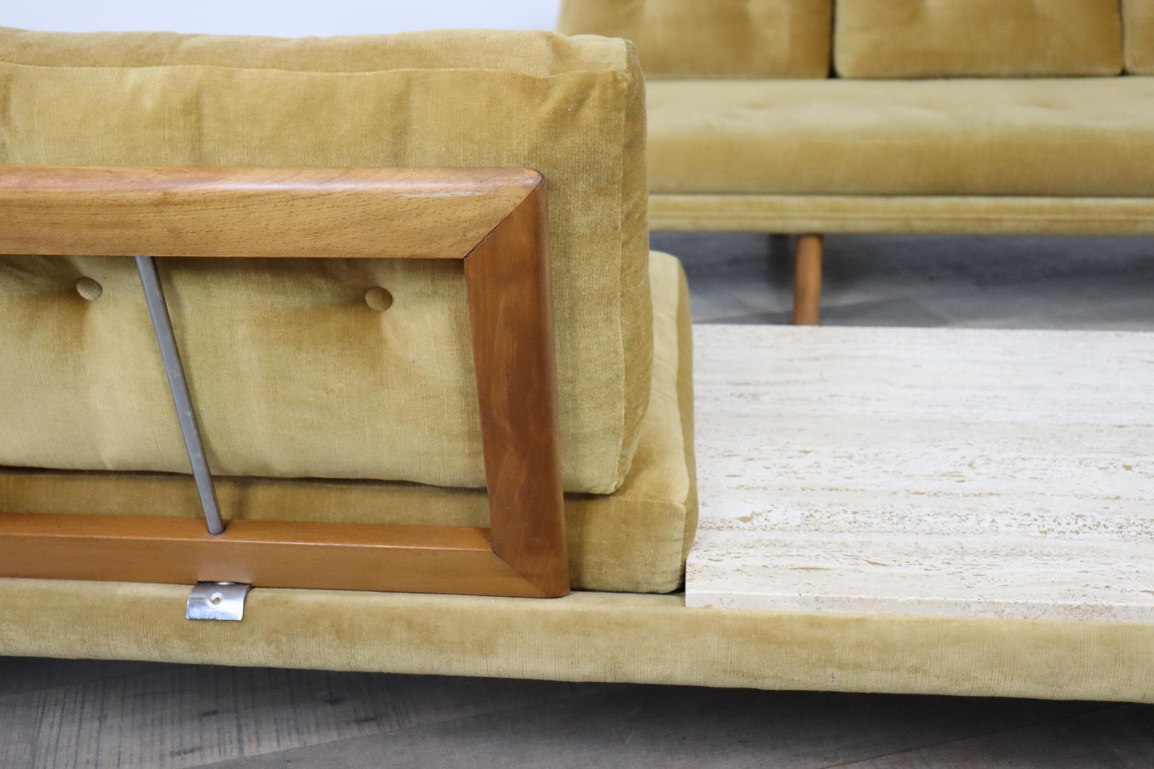 Ein Paar Sofas / Schlafsofas aus den 1960er Jahren von Franz Köttgen für Kill International im Zustand „Gut“ im Angebot in Baambrugge, NL