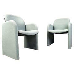 Pair of vintage 1980s armchairs