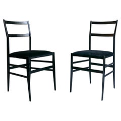 Pair of Vintage 699 Superleggera Chairs by Giò Ponti for Cassina, Italian Modern