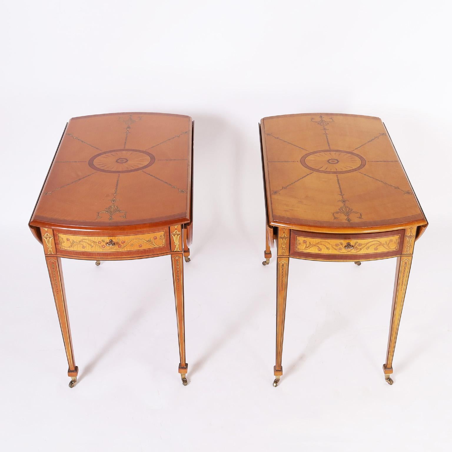 vintage drop leaf tables