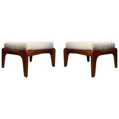 Pair of Vintage Adrian Pearsall Ottomans