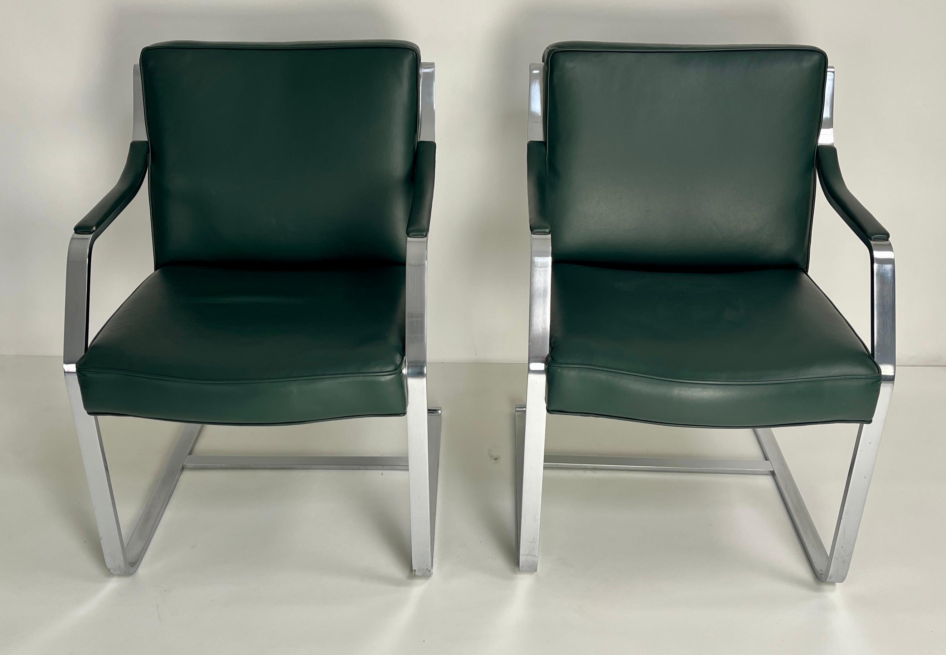 Moderno Coppia di poltrone vintage di Knoll in vendita