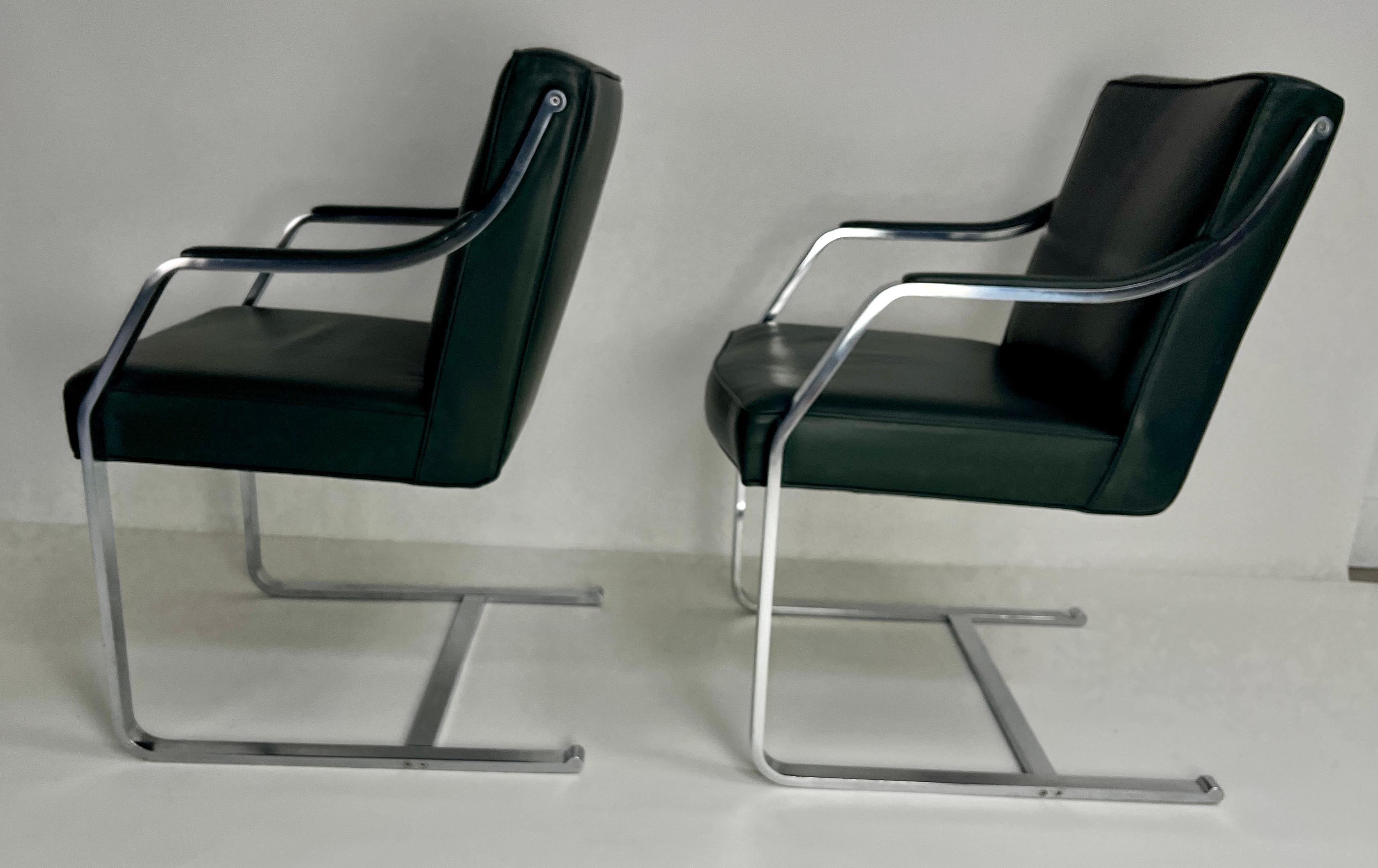 Coppia di poltrone vintage di Knoll in vendita 2
