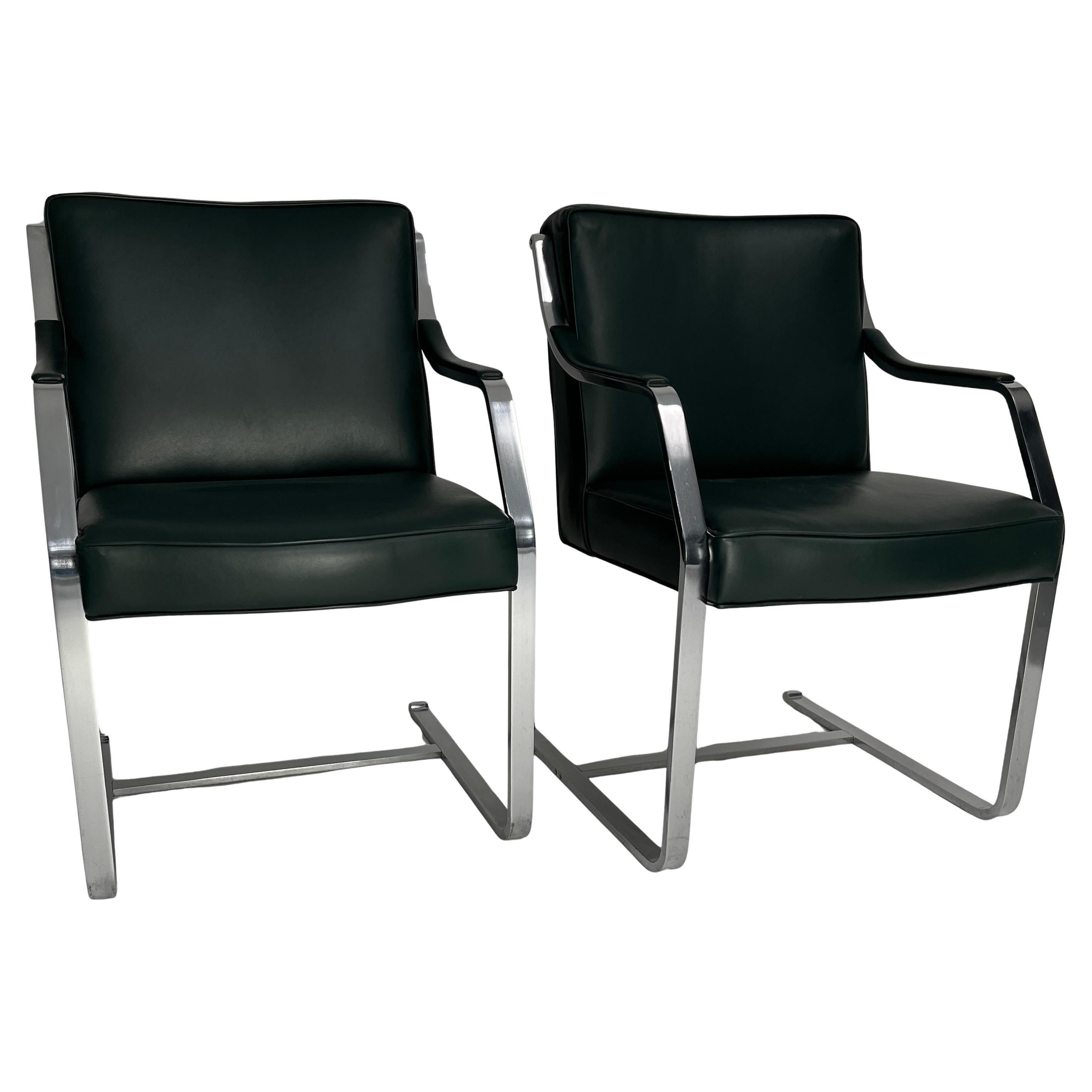 Pair of Vintage Arm Chairs by Knoll