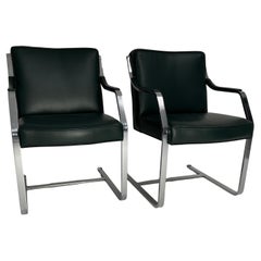 Pair of Vintage Arm Chairs by Knoll