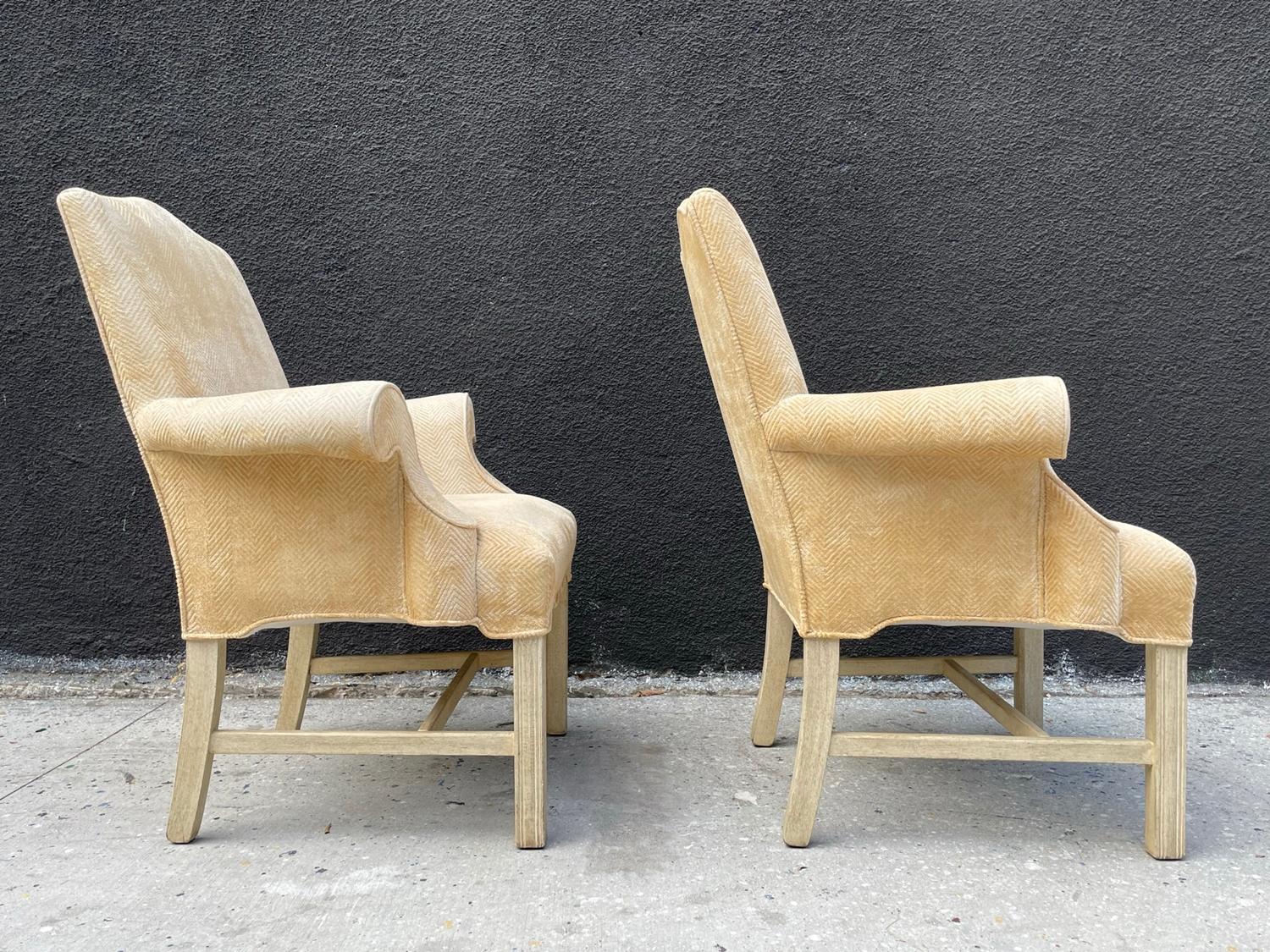 Late 20th Century Pair of Vintage Arm Chairs