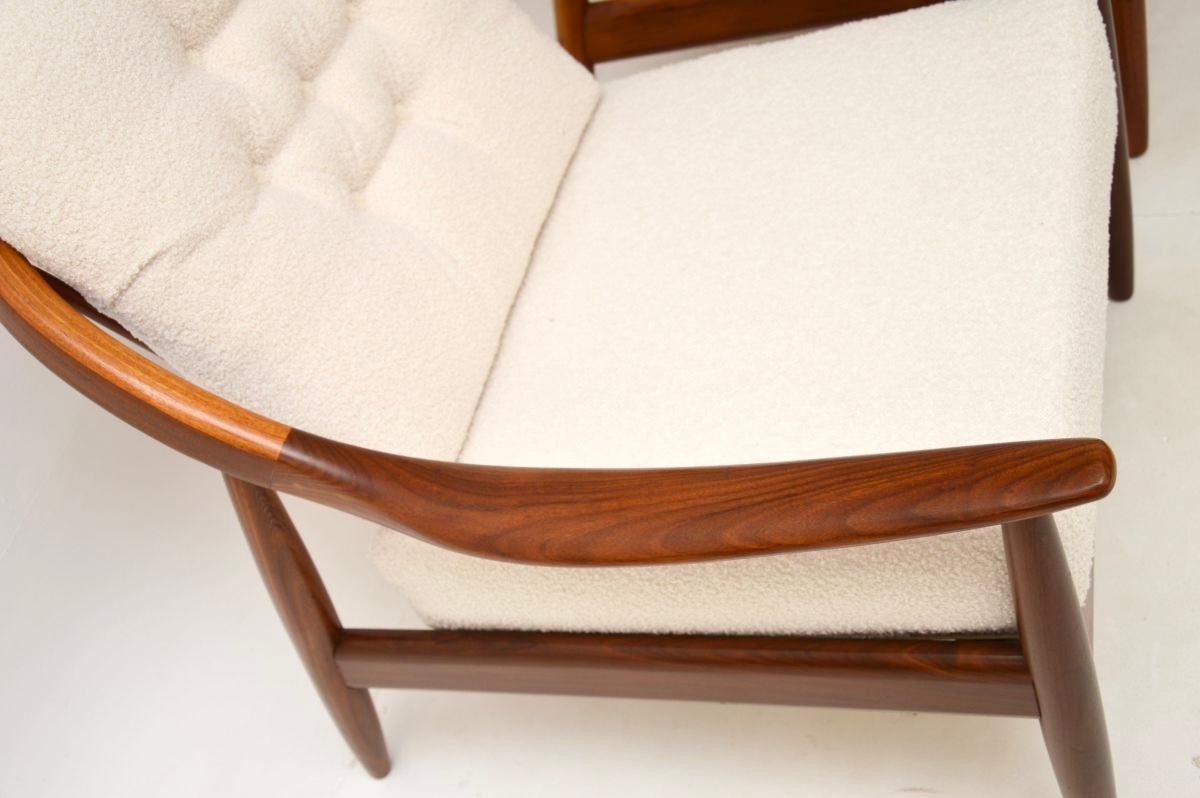 Mid-20th Century Pair of Vintage Armchairs by Greaves and Thomas