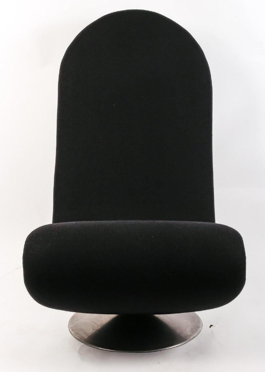 Paar Vintage-Sessel von Verner Panton für Frits Hansen für Frits Hansen, 20. Jahrhundert. (Moderne) im Angebot