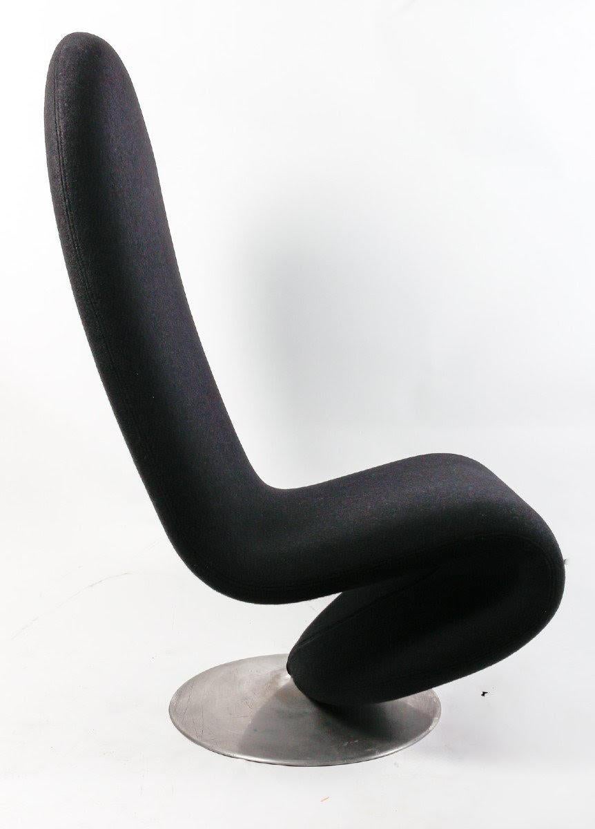 Paar Vintage-Sessel von Verner Panton für Frits Hansen für Frits Hansen, 20. Jahrhundert. (Französisch) im Angebot