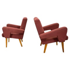 Paire de fauteuils vintage , Tchécoslovaquie années 1969