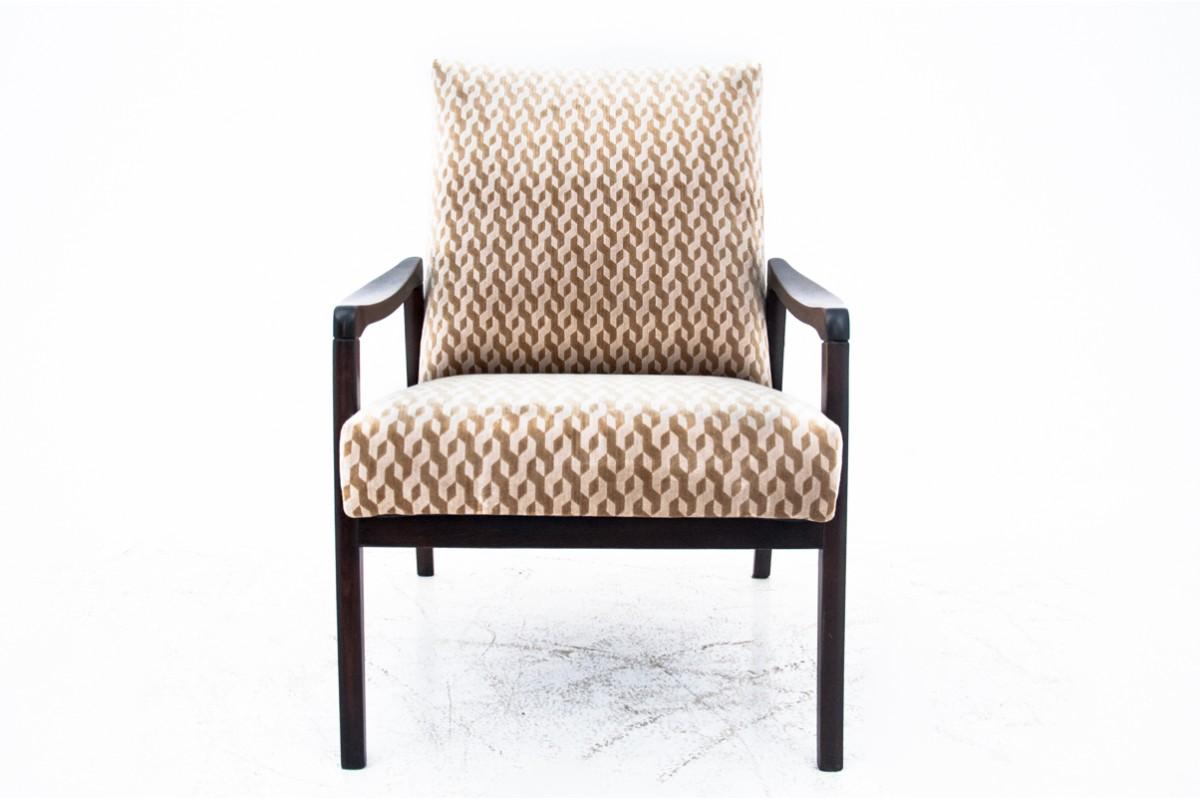 Mid-20th Century Pair of vintage armchairs, Poland, 1960s. For Sale
