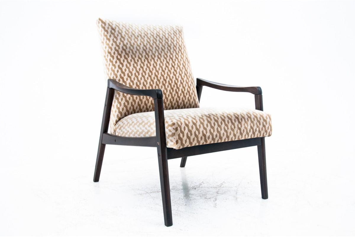 Pair of vintage armchairs, Poland, 1960s. For Sale 1
