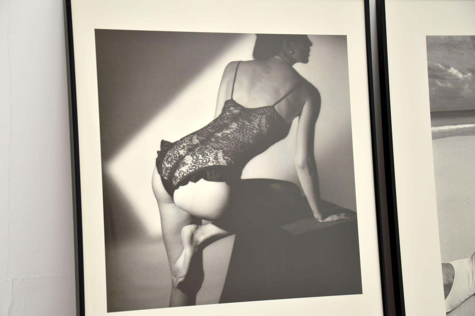 Mid-Century Modern Pair of Vintage Art Photography Prints by Jeanloup Sieff