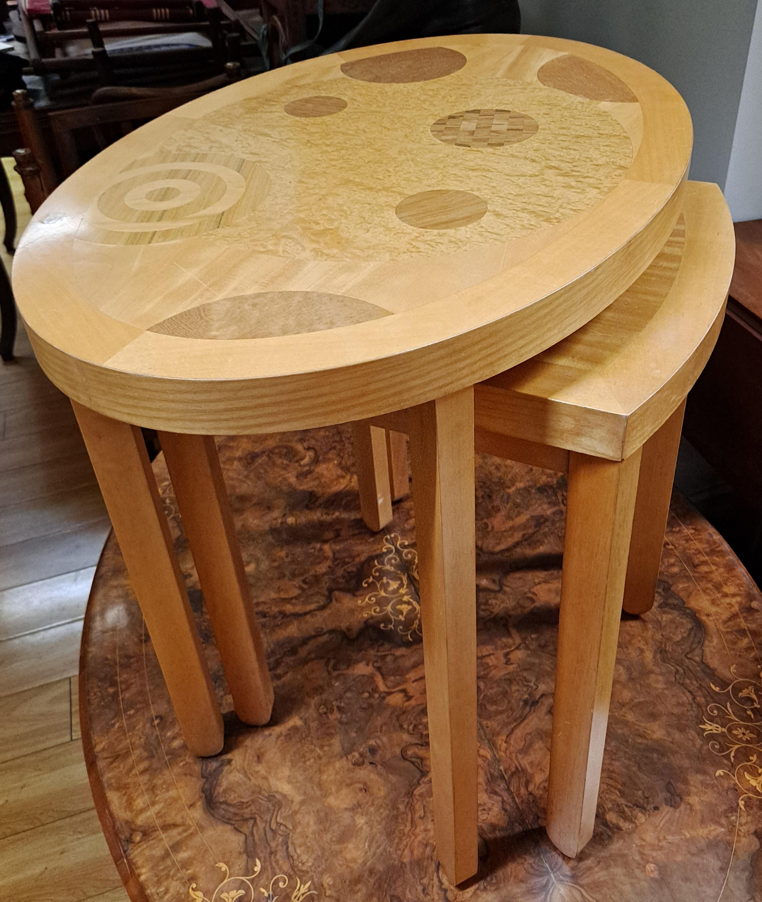 Pair of Vintage Baker Furniture Side Tables, circa 1970s For Sale 2