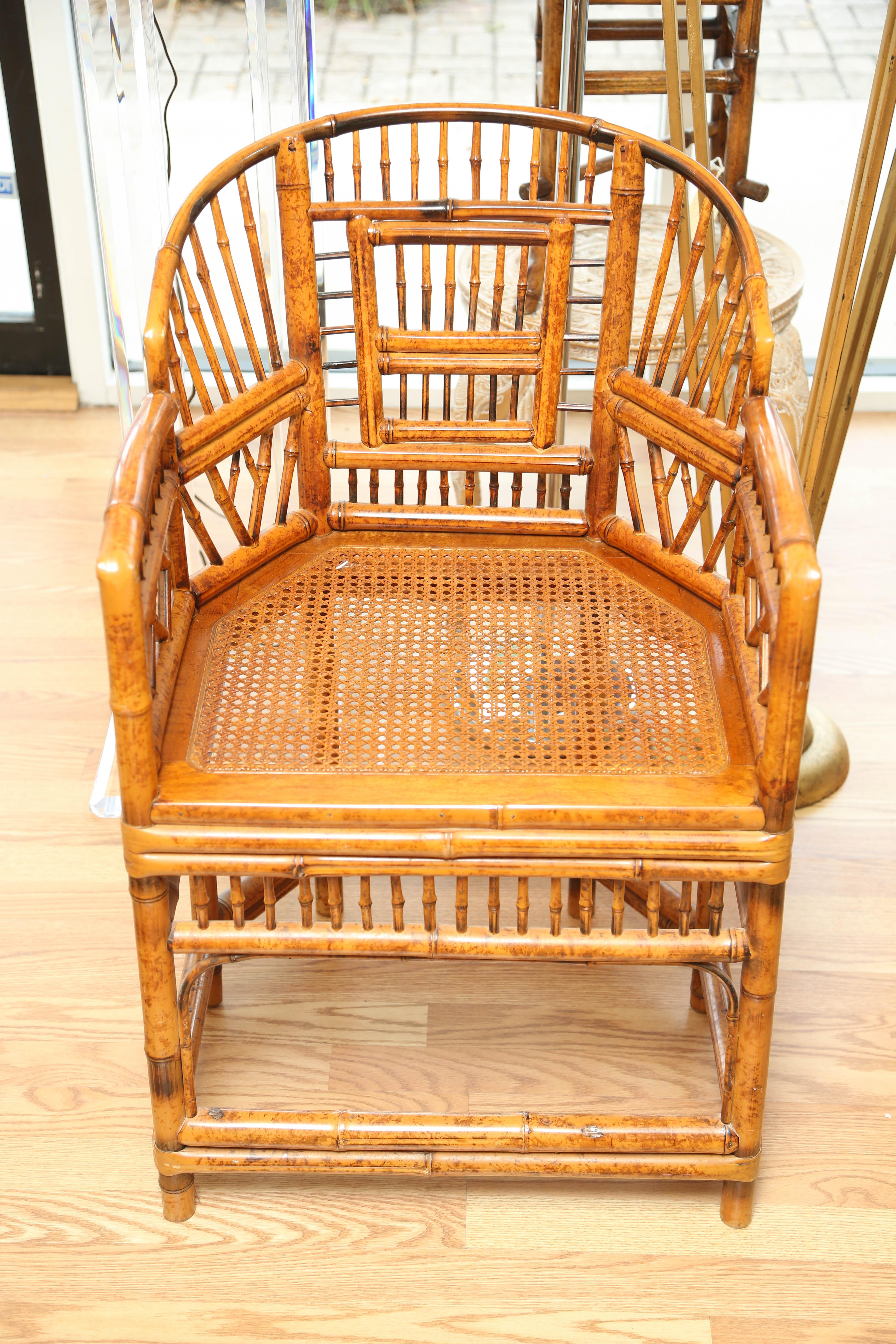 Pair of Chinoiserie Brighton Pavilion armchairs.