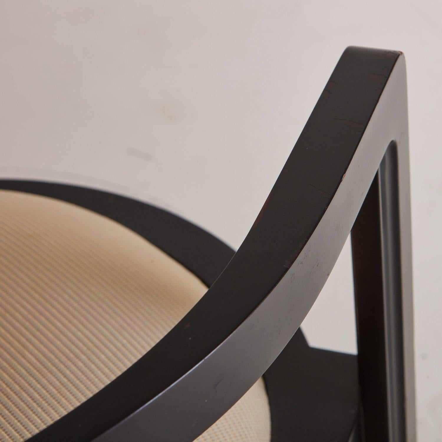 Pair of Vintage Barrel Chairs Attributed to Frank Lloyd Wright for Cassina 12