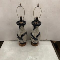 Pair of Vintage Bird Lamps
