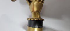 Pair of Vintage Brass Hand-Holding Candle Wall Sconces – Andre Arbus Style