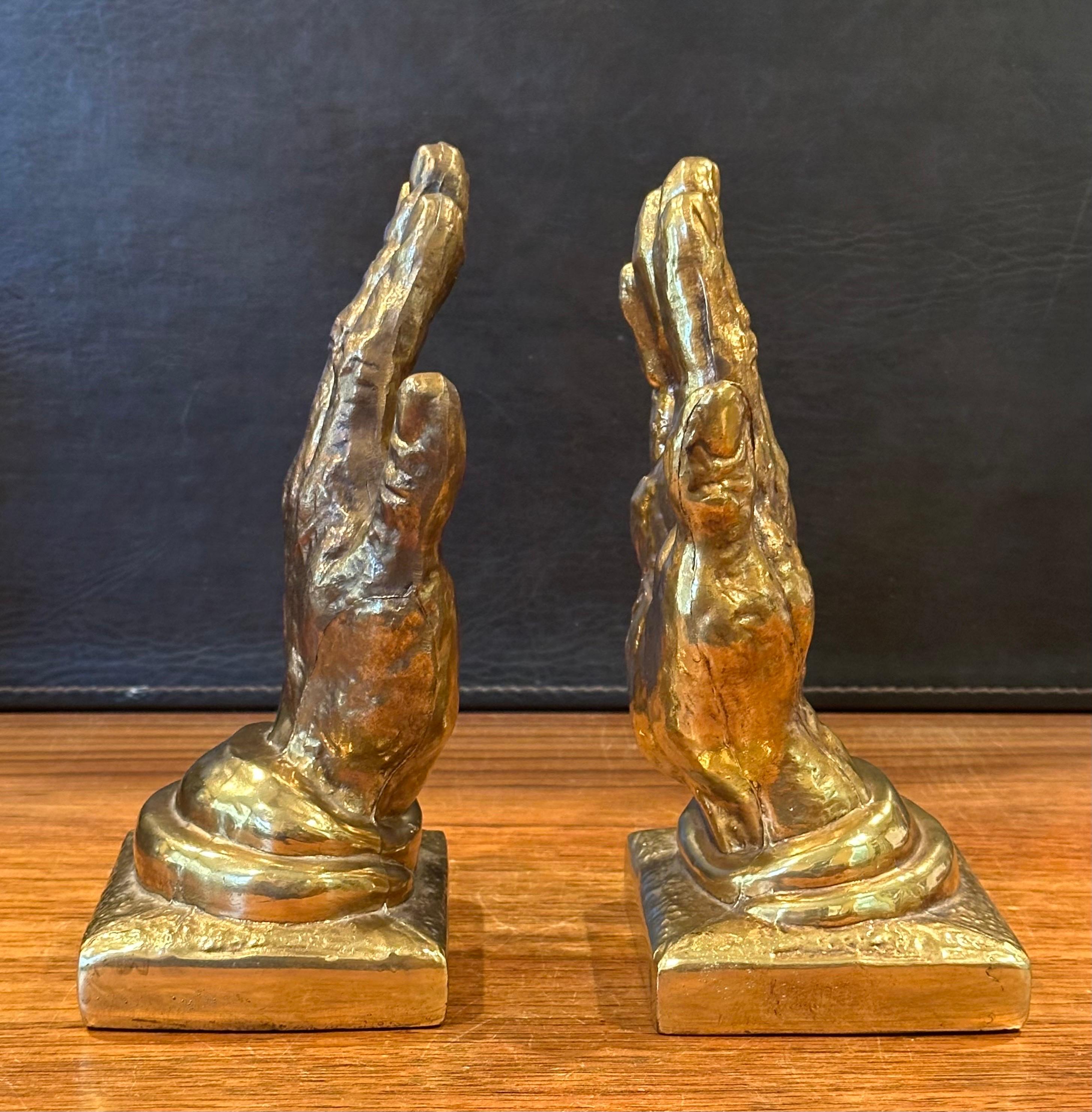 Pair of Vintage Brass 