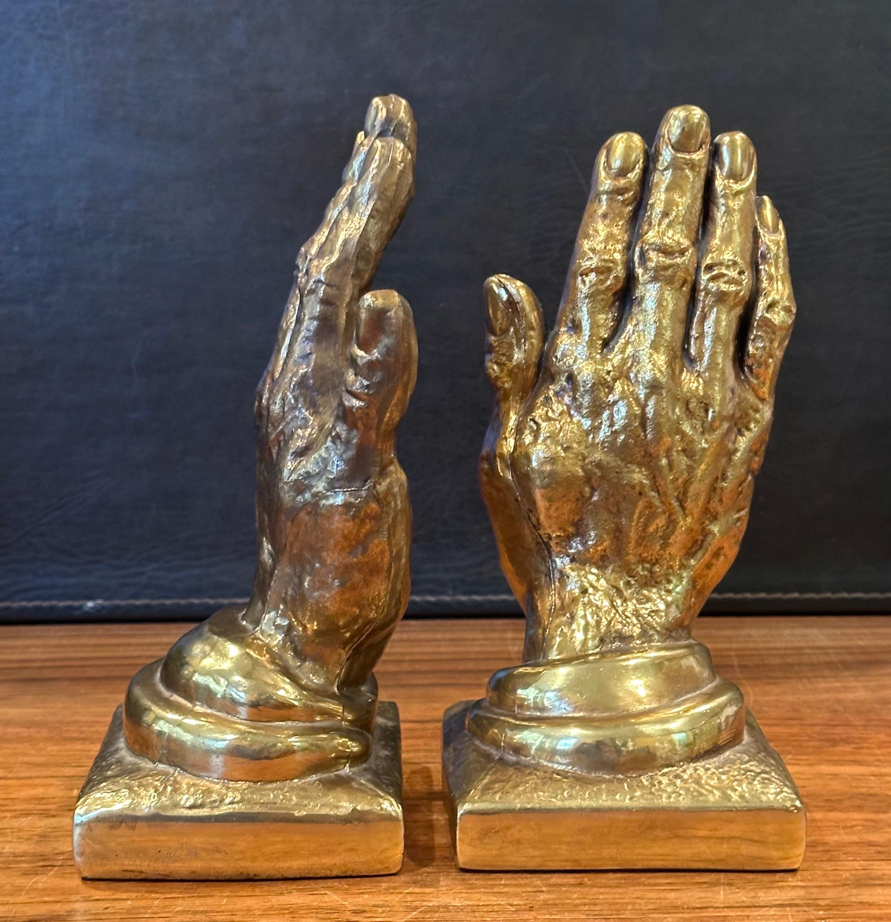 Pair of Vintage Brass 