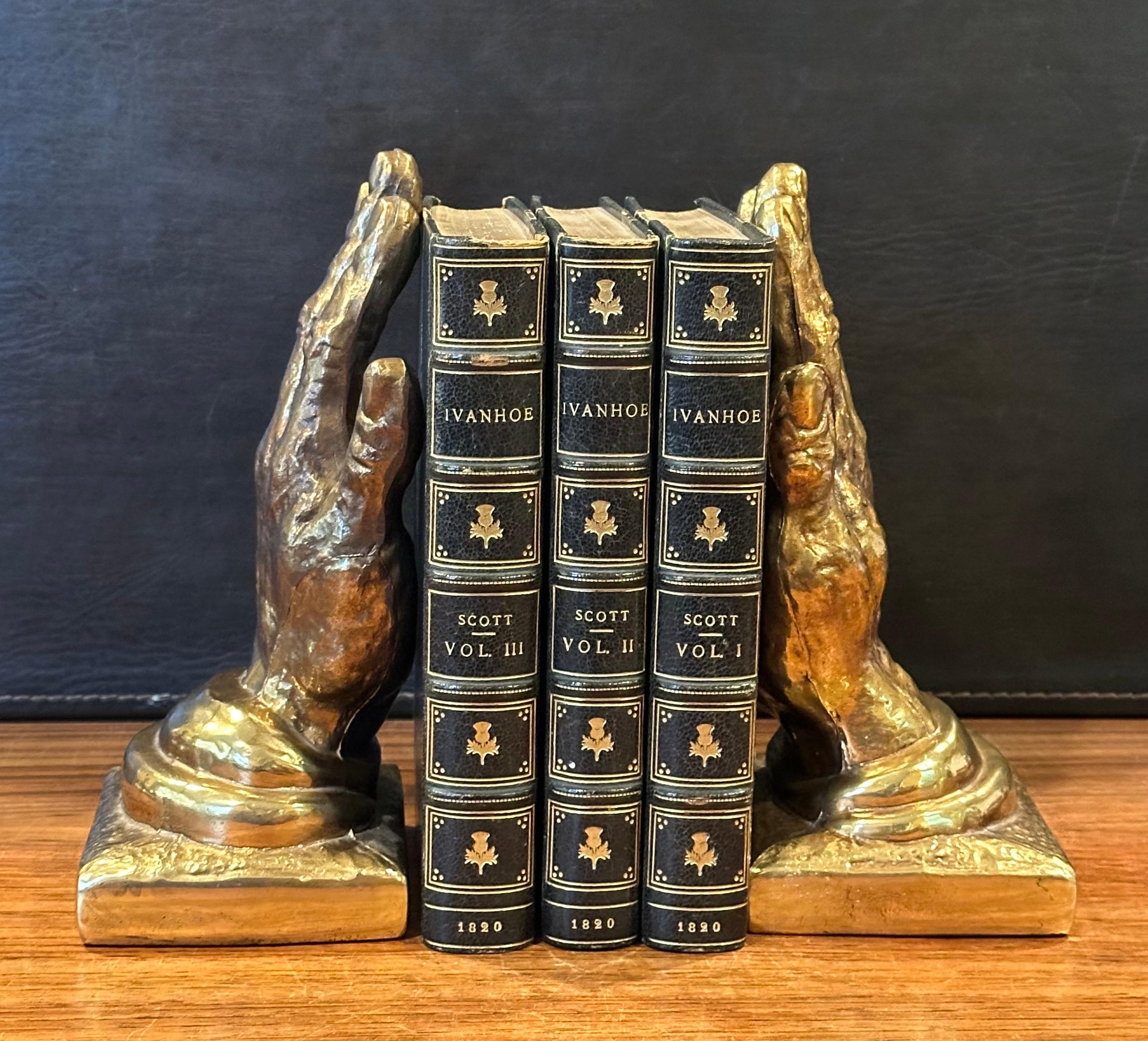 Pair of Vintage Brass 