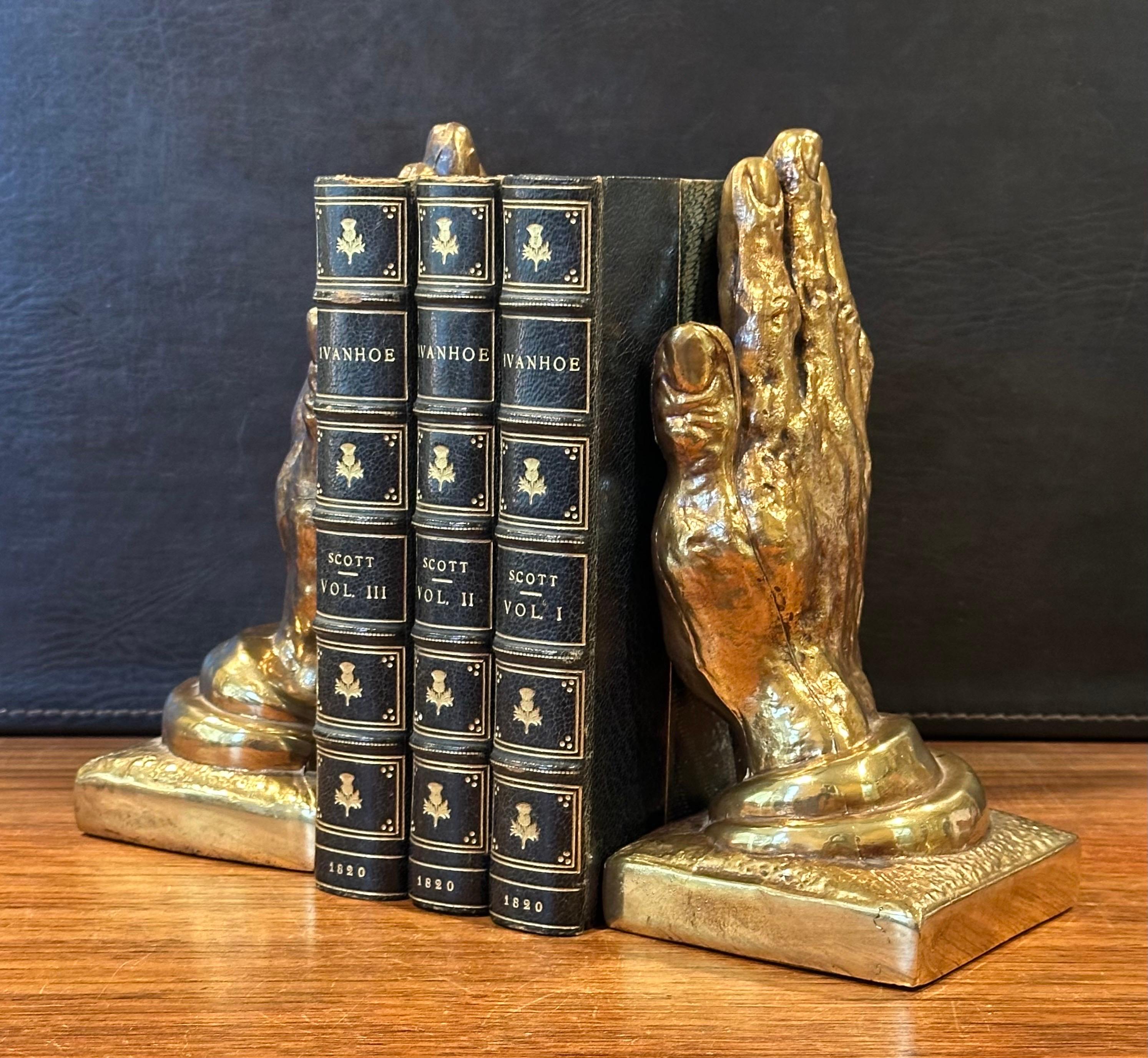 Pair of Vintage Brass 