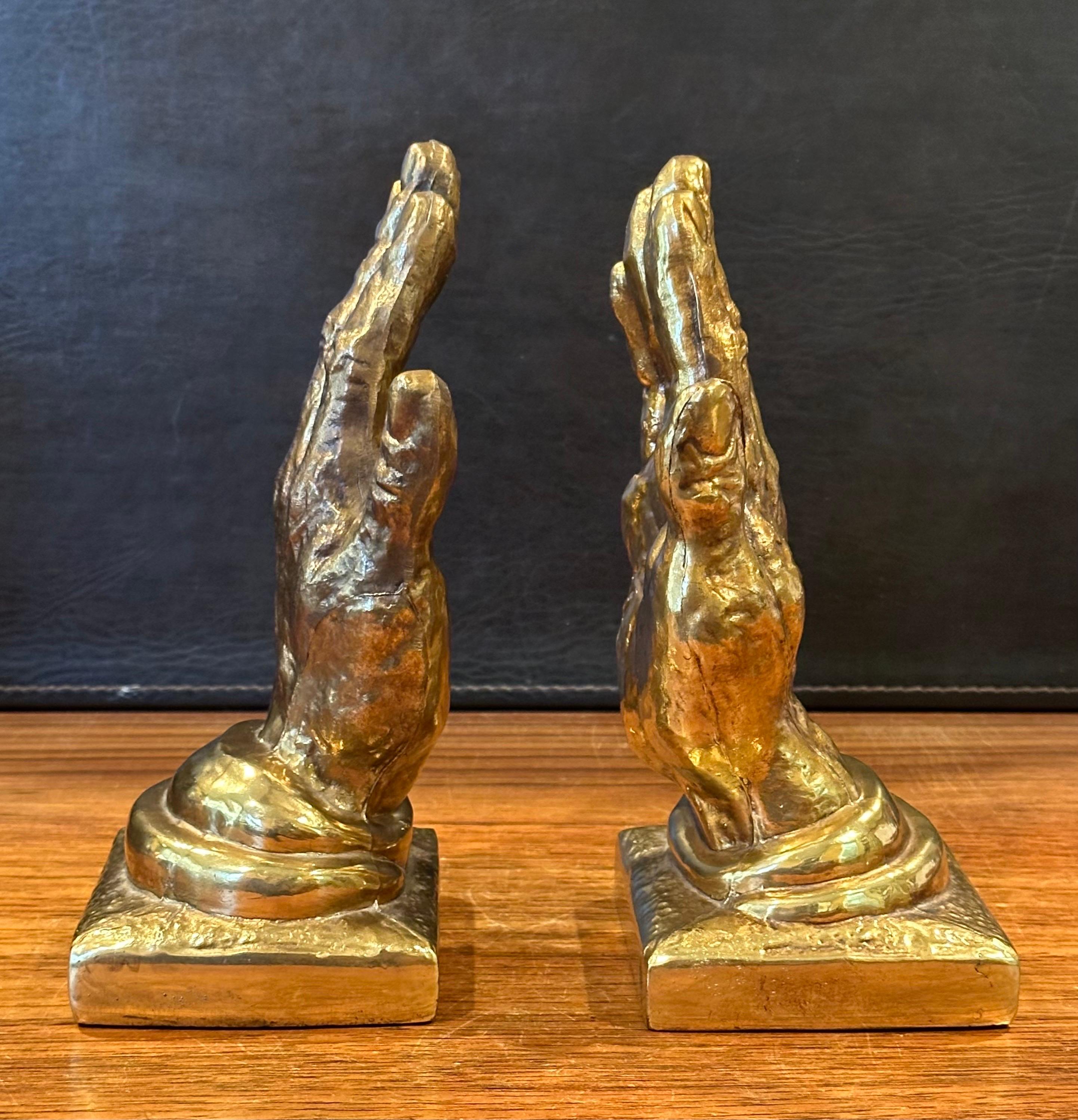 Pair of Vintage Brass 