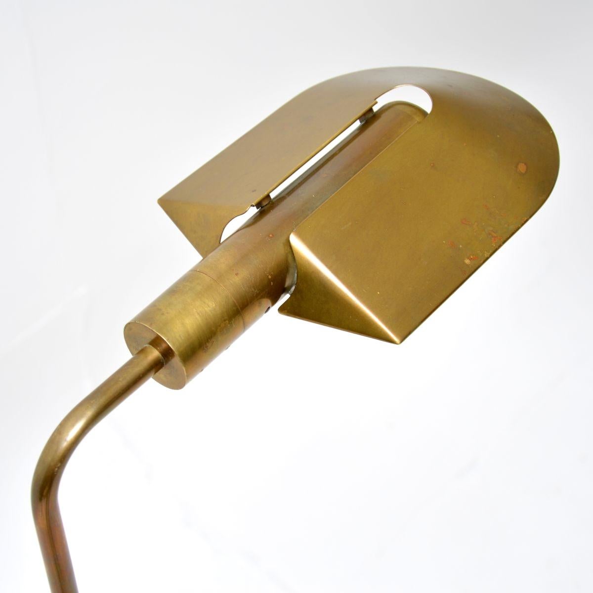 Paire de lampes de lecture en laiton Vintage By par Cedric Hartman Bon état - En vente à London, GB