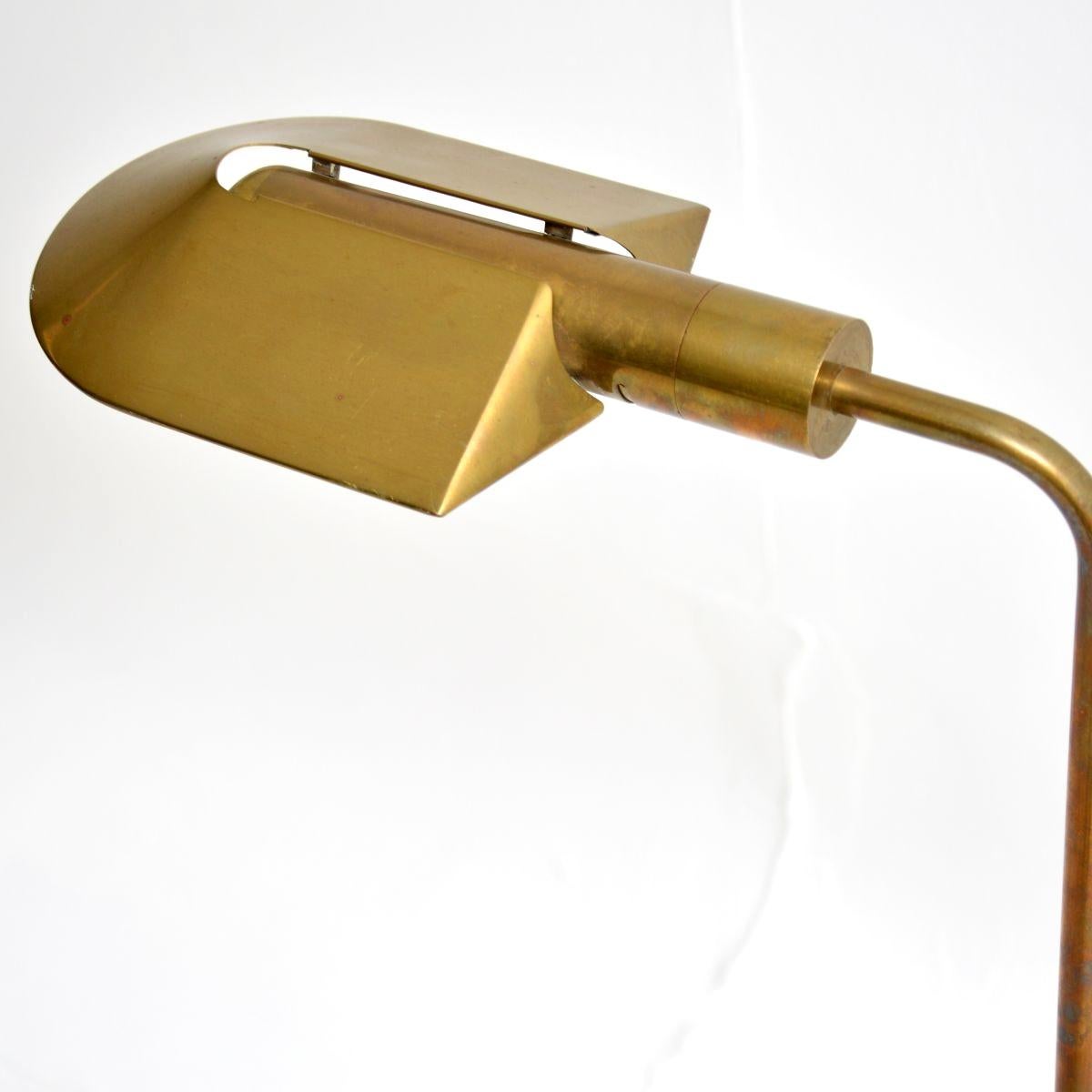 Fin du 20e siècle Paire de lampes de lecture en laiton Vintage By par Cedric Hartman en vente
