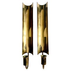 Pair of Vintage Brass Skultana Wall lamps by Pieer Forsell
