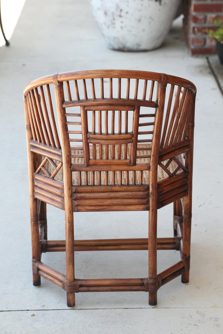 Pair of Vintage Brighton Bamboo Chairs at 1stDibs